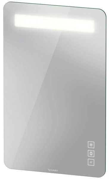 Illuminated Bathroom Mirror Duravit Luv with anti-fog system 500x800mm LU9657000000000