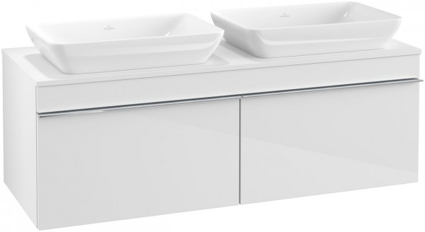 Villeroy and Boch Double Vanity Unit Venticello A94805PN A94901DH