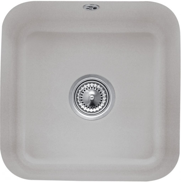 Villeroy and Boch Undermount Sink Cisterna 50 White Alpin CeramicPlus | Automatic Draining