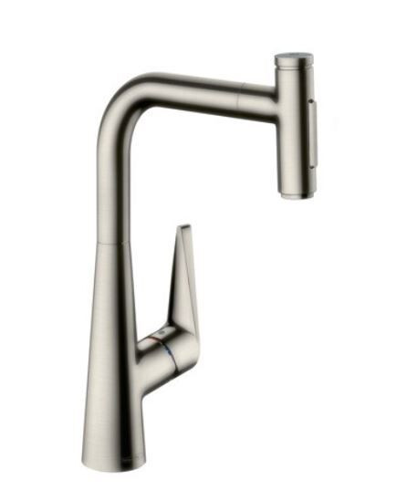 Hansgrohe Pull Out Kitchen Tap M51 Stainless Steel Finish 73867800