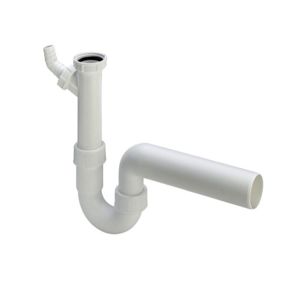 Viega Sink Bottle Trap Universal for Washbasin Universal 1 1/2"x50 White