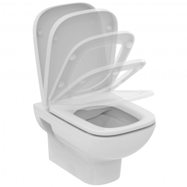 Wall Hung Toilet Set Ideal Standard i.life A Rimless, 355x335x540mm White