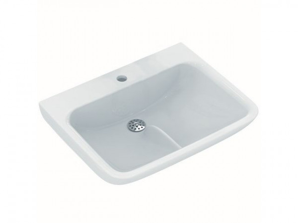 Ideal Standard Wall Hung Basin CONTOUR 21+ 1 Hole 600x480mm White