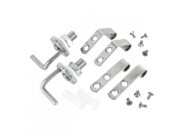 Ideal Standard Fixings Tizio Hinges for WC Chrome