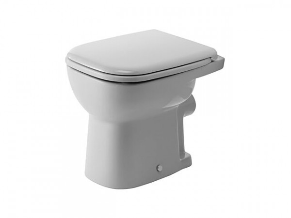 Duravit Back To Wall Toilet D-Code White Style with horizontal outlet 2109090000