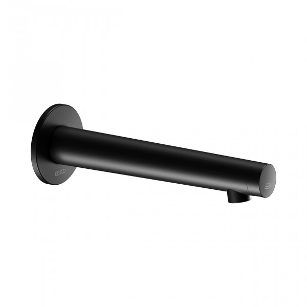 Wall Mounted Basin Tap Keuco IXMO Single lever, with infrared sensor, round, 225 mm Black