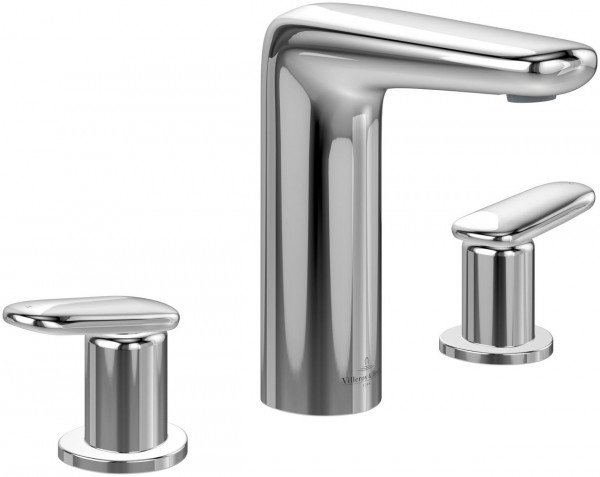 Freestanding 2 Handle Basin Tap Villeroy and Boch Antao 404x158x164mm
