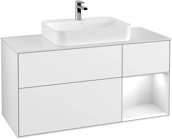 Villeroy and Boch Vanity Unit Finion 1200x603x501mm F412MTPD F421GFGF