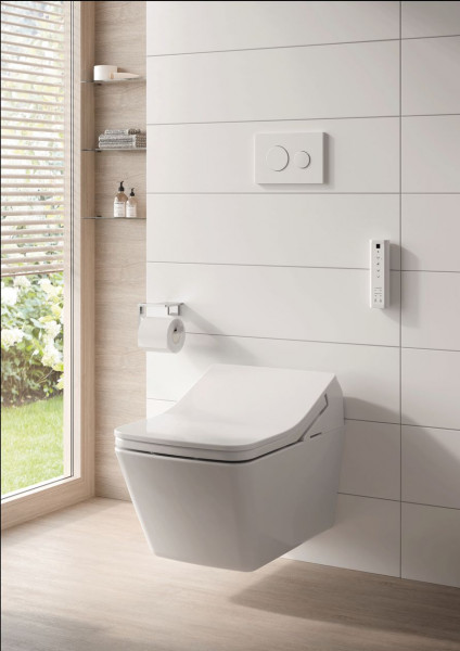 Wall Hung Toilet TOTO SP Angular for SX and SW Washlet Japanese seat White