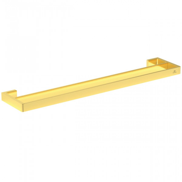 Ideal Standard Wall Mounted Towel Rail CONCA square 600x120x25mm Brushed Gold