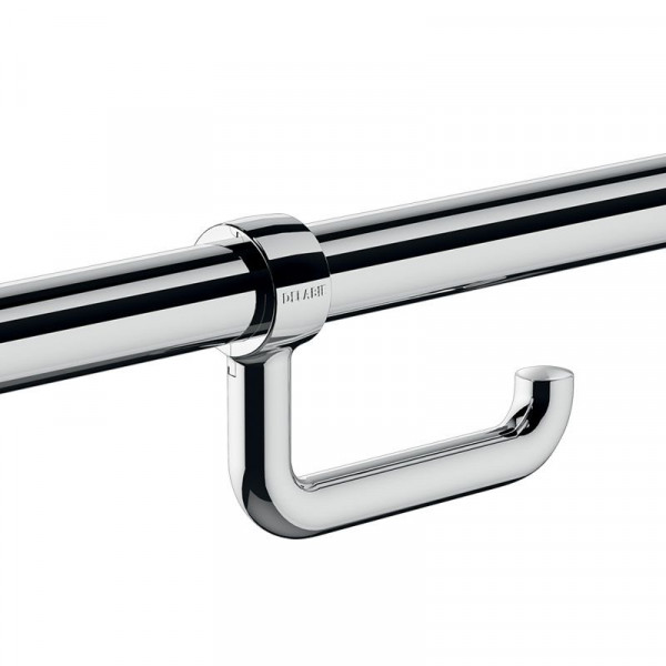 Toilet Roll Holder Delabie Anti-theft locking pin, Anti-rotation joint Chrome
