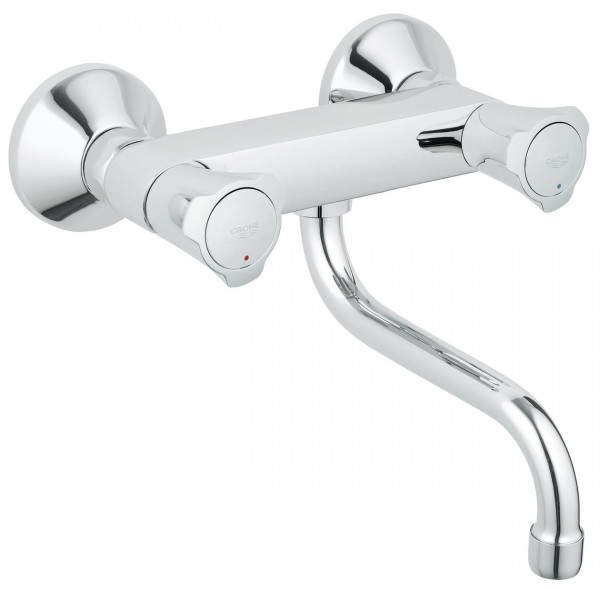 Grohe Wall Mounted Kitchen Tap Costa Chrome