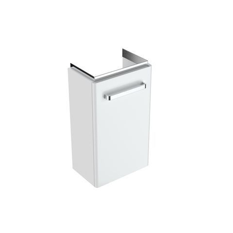 Geberit Vanity Unit Renova Compact 1 Door For Cloakroom Basin 348x604x252mm Glossy White Laquered