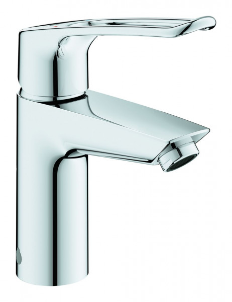 Small Basin Taps Grohe Eurosmart EcoJoy with long lever and anti-scald protection Chrome