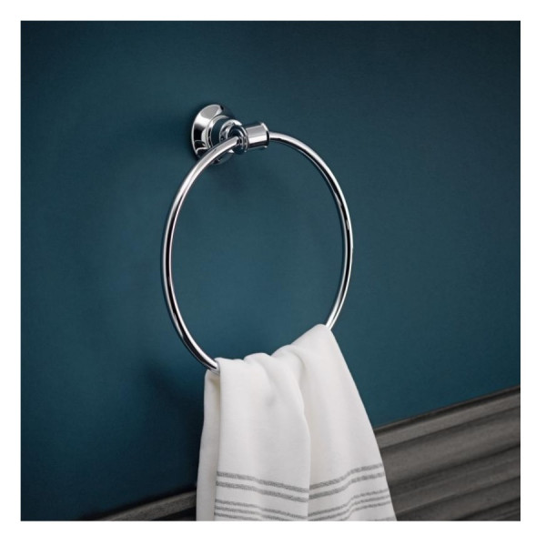 Axor Montreux Towel Ring Chrome 208mm