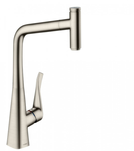 Hansgrohe SBox15-H320 Single lever kitchen mixer with pull-out spout SBox (73803800)