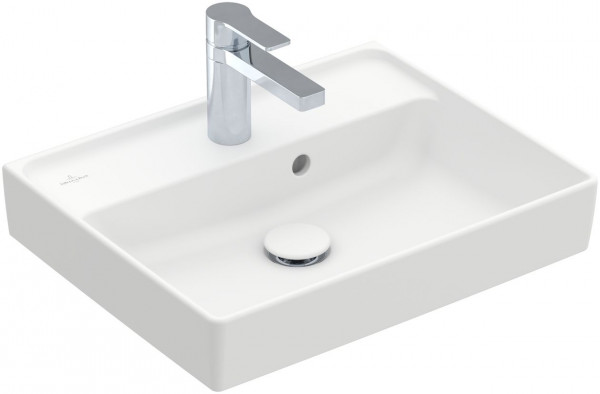 Villeroy and Boch Corner Cloakroom Basin Collaro 501x148x400mm Stone White CeramicPlus | Yes | yes