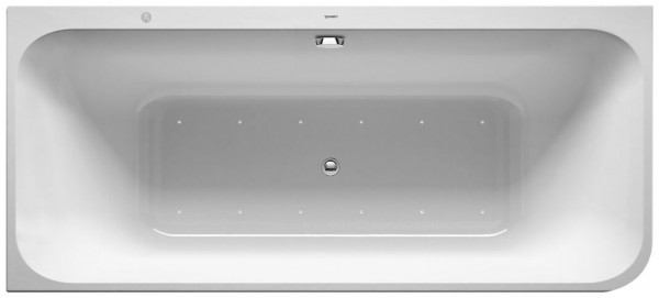 Duravit Whirlpool Bath Rectangular Happy D.2 System Air 1800x800mm White 760316000AS0000