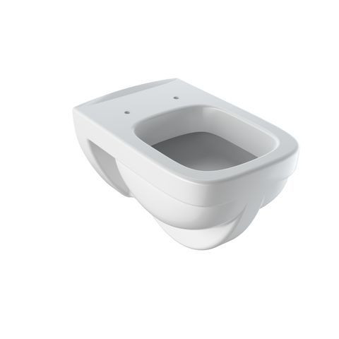 Geberit Wall Hung Toilet Renova Plan Pan  With Rim Flat Bottom 360x340x530mm White
