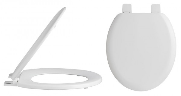 D Shaped Toilet Seat Bayswater Fitzroy White