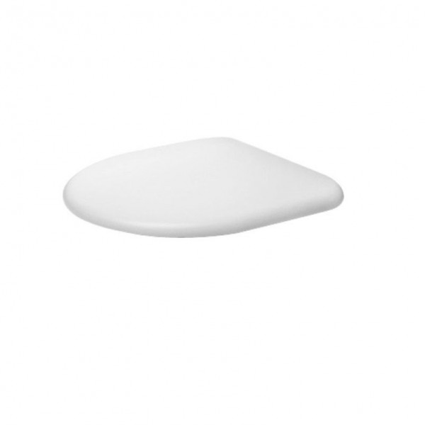 Duravit D Shaped Toilet Seat Architec White Plastic and cover 69690000