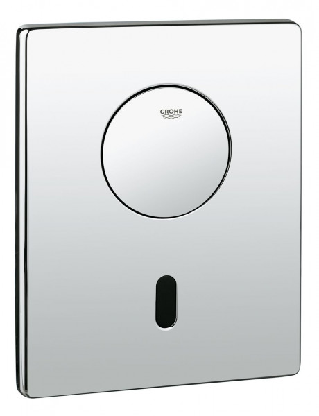 Grohe Flush Plate Tectron Skate Chrome Plastic Bluetooth Infra-red electronic for Toilet 37504000