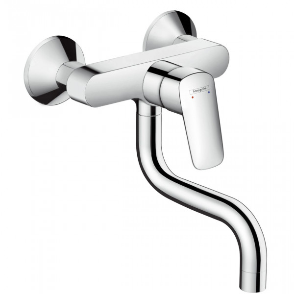 Hansgrohe Wall Mounted Kitchen Tap Logis chrome