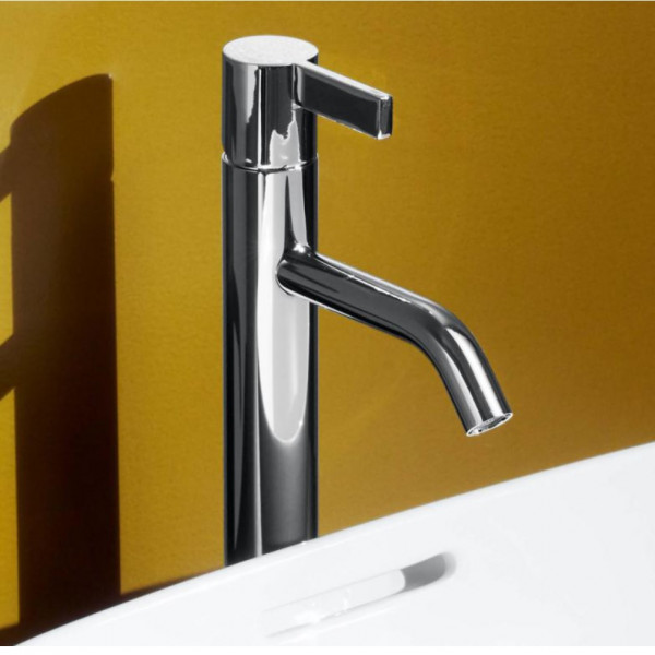 Tall Basin Tap Laufen KARTELL without pop-up waste 125xx290mm Chrome