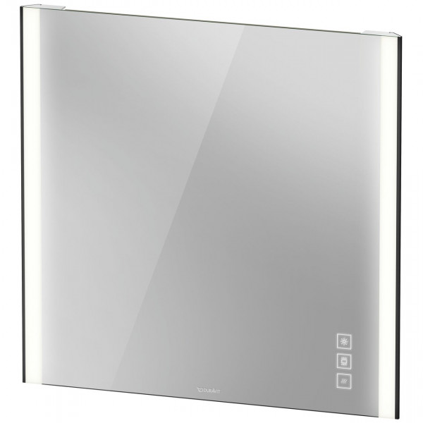 Duravit Illuminated Bathroom Mirrors XViu Black Matt XV70420B2B2