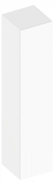 Tall Bathroom Cabinet Keuco Edition 90 Left 1850x400mm Glossy White