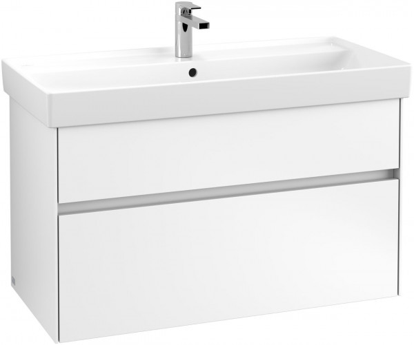 Villeroy en Boch Vanity Unit Collaro Wall-mounted with LED 954x444x546mm Glossy White White Matt  | Without LED