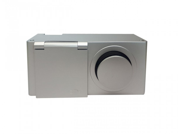 Electronic Component Allibert UTE electrical box 60x140x50mm Aluminium Grey