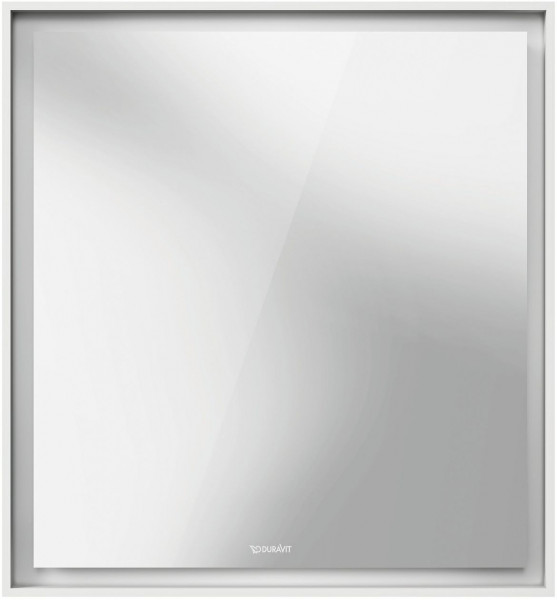 Bathroom Mirror Cabinet Duravit L-Cube left door, socket F 650x700mm White Matt LC7550L18180000