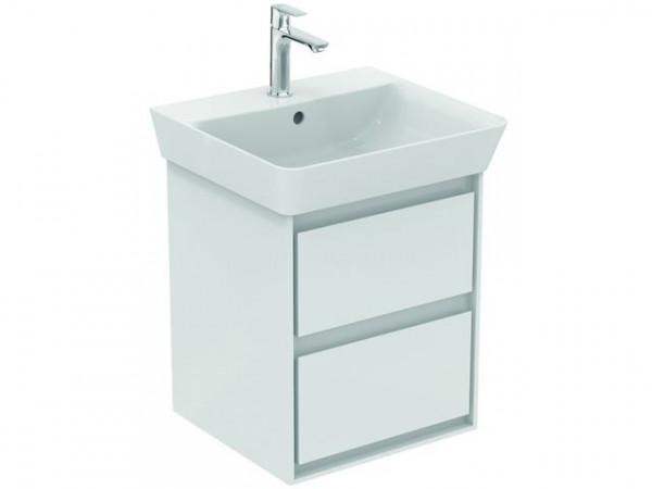 Ideal Standard CONNECT AIR Upper drawer front for vanity unit 430mm Grey oak/White matt