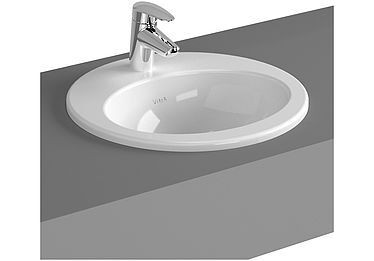 VitrA Inset Basin with 1 tap hole S20 diameter 425 mm