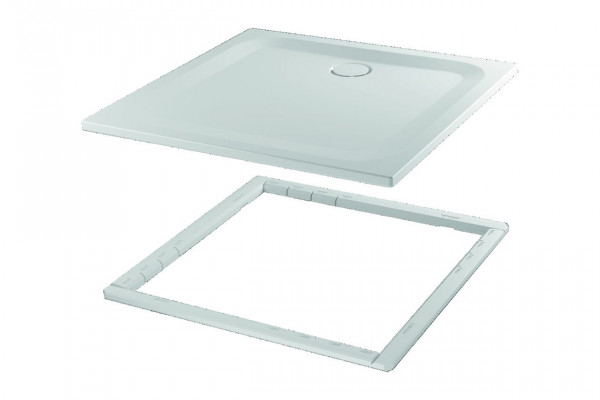 Bette Rectangular Shower Tray Ultra With AntiSlip Pro 1000x750x25mm White