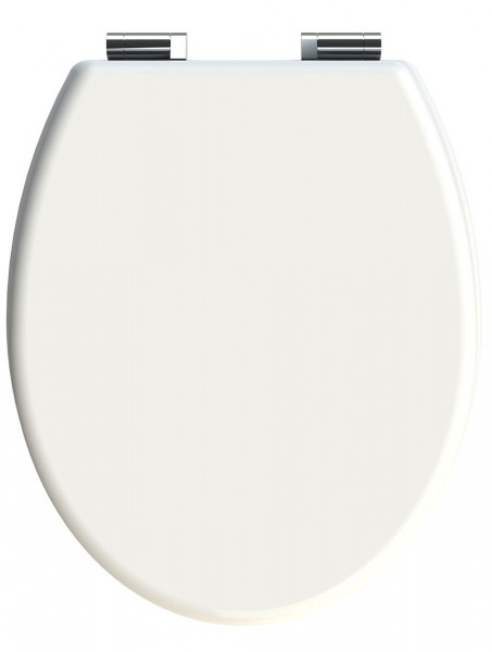 Allibert Soft Close Toilet Seats CILENTO Glossy White Compressed wood 819934