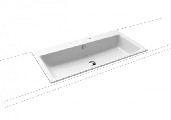 Kaldewei Inset Basin mod. 3152 with overflow, without tap hole Puro