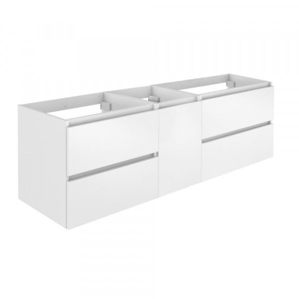 Vanity Unit Allibert LUNIK 4 drawers 1500mm Glossy White