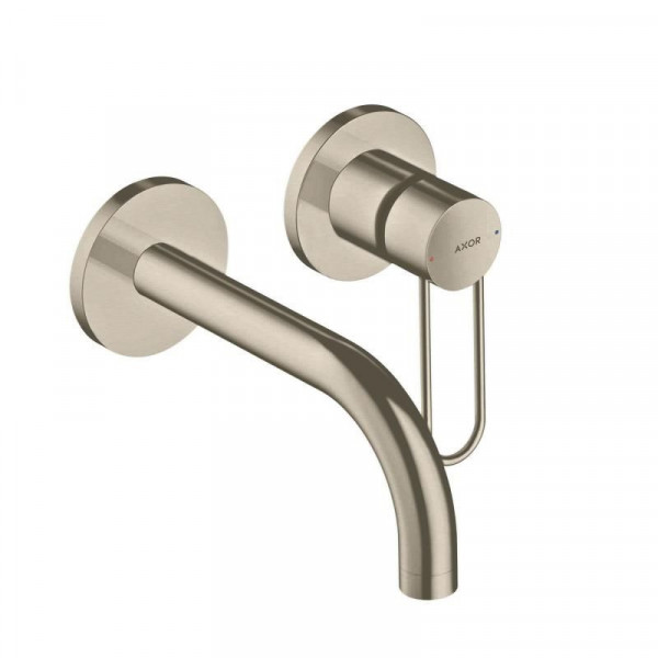 Axor Washbasin mixer with short spout Uno Brushed Nickel 38121820