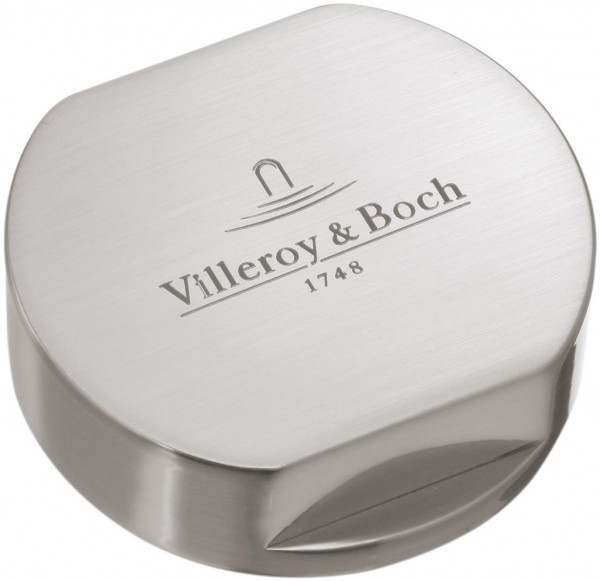 Villeroy and Boch Button for a mechanism for double handle Brushed Chrome 940525L7