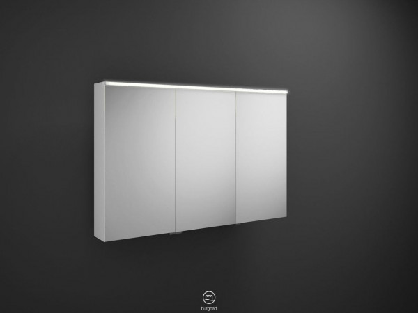 Bathroom Mirror Cabinet Burgbad Eqio 3 doors 1200x800mm Customisable SPGS120-PN258